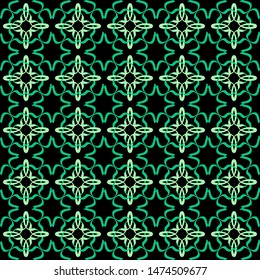 Seamless abstract pattern. Colored background.