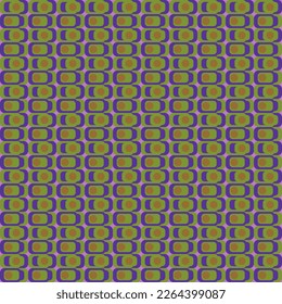 Seamless abstract pattern with colored elements, vector art illustration.