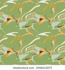 seamless abstract pattern of colored spots in light colors, vector