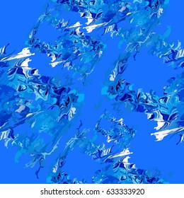 Seamless abstract pattern with colorful grunge stains