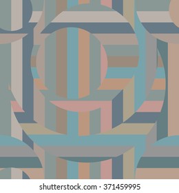 Seamless abstract pattern with colorful motley rectangles