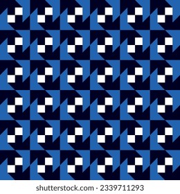 Nahtlose abstrakte Muster mit bunten Formen Geometrische Retro-Vorlage für Gewebe, Hintergrund, Oberflächengestaltung, Verpackung Vektorgrafik