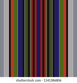 Seamless abstract pattern with colorful stripes. Vector pattern