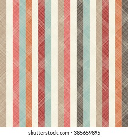 seamless abstract pattern with colorful stripes on texture background