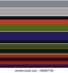Seamless abstract pattern with colorful stripes. Vector pattern