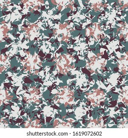 Seamless abstract pattern with colorful strokes.

