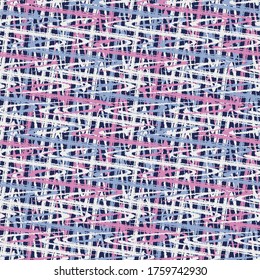Seamless abstract pattern with colorful strokes.
