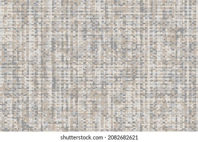 Seamless abstract pattern with colorful strokes. Grey and beige geometric grunge texture seamless pattern.