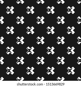 Seamless abstract pattern with cross screws elements.
