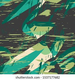Seamless abstract pattern. Curved urban elements.