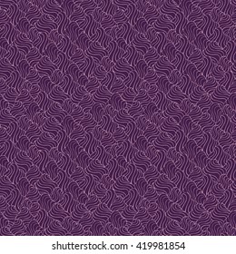 Seamless abstract pattern in dark violet and pale pink colors. Vector illustration.