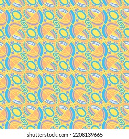 Patrón abstracto sin inconvenientes. Papel pintado decorativo, web, textil, diseño de papel envolvente. Textura colorida. 