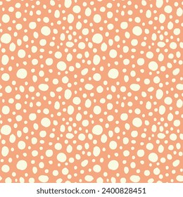 Seamless abstract pattern. Delicate spotted background