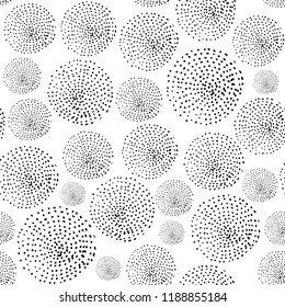 Seamless abstract pattern design - funny  drawing seamless pattern. Lettering poster or t-shirt textile graphic design. / wallpaper, wrapping paper.