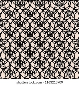 Seamless abstract pattern. Design for print on fabric, surface, covers, textile. Vector illustration.  