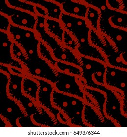 Seamless Abstract Pattern For Designing Cards, Textures and Cool Backgrounds. Vector Illustration