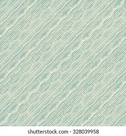 seamless abstract pattern with diagonal doodle stripes 
