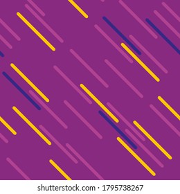 Seamless abstract pattern with diagonal stripes on a textured background in retro colors.