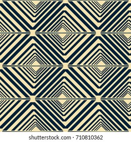 Seamless abstract pattern of displaced V shaped geometric elements