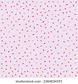 Seamless abstract pattern donut color sugar sweet sprinkles birthday