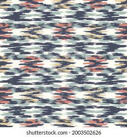 Seamless abstract pattern in doodle style with the image of colorful strokes. 
