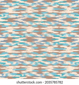 Seamless abstract pattern in doodle style with the image of colorful strokes. 