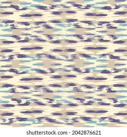 Seamless abstract pattern in doodle style with the image of colorful strokes. 