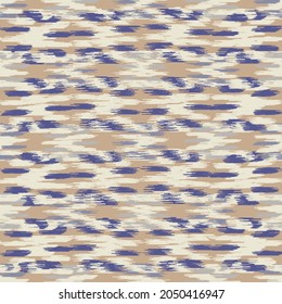 Seamless abstract pattern in doodle style with the image of colorful strokes. 