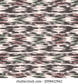 Seamless abstract pattern in doodle style with the image of colorful strokes. 

