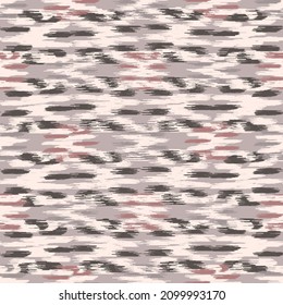 Seamless abstract pattern in doodle style with the image of colorful strokes. 
