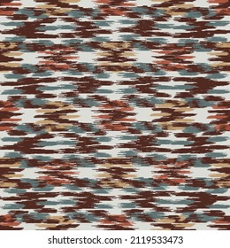 Seamless abstract pattern in doodle style with the image of colorful strokes. 