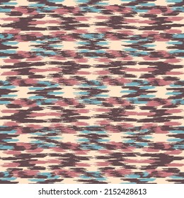 Seamless abstract pattern in doodle style with the image of colorful strokes. 