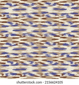 Seamless abstract pattern in doodle style with the image of colorful strokes. 