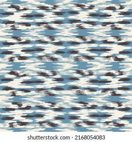 Seamless abstract pattern in doodle style with the image of colorful strokes. 
