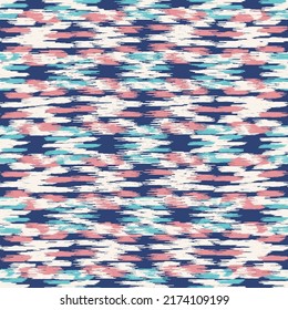 Nahtlose abstrakte Muster im Doodle-Stil mit dem Bild von bunten Strichen. 