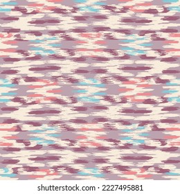 Seamless abstract pattern in doodle style with the image of colorful strokes. 
