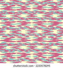 Nahtlose abstrakte Muster im Doodle-Stil mit dem Bild von bunten Strichen. 