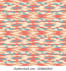 Seamless abstract pattern in doodle style with the image of colorful strokes. 