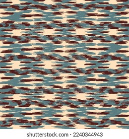 Seamless abstract pattern in doodle style with the image of colorful strokes. 