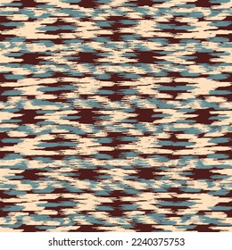 Seamless abstract pattern in doodle style with the image of colorful strokes. 