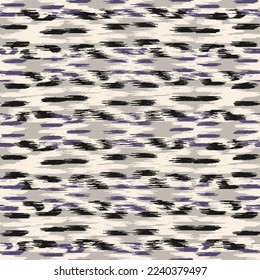 Seamless abstract pattern in doodle style with the image of colorful strokes. 