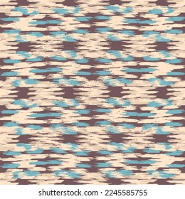 Seamless abstract pattern in doodle style with the image of colorful strokes. 