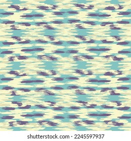 Seamless abstract pattern in doodle style with the image of colorful strokes. 