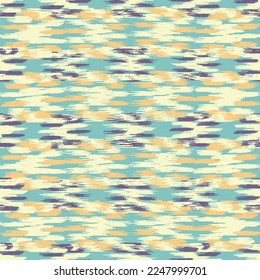 Seamless abstract pattern in doodle style with the image of colorful strokes. 