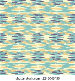 Seamless abstract pattern in doodle style with the image of colorful strokes. 
