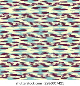 Seamless abstract pattern in doodle style with the image of colorful strokes. 