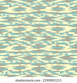 Seamless abstract pattern in doodle style with the image of colorful strokes. 
