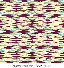 Patrón abstracto sin fisuras en estilo doodle con la imagen de trazos coloridos. 