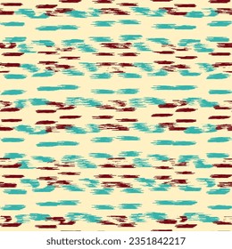 Patrón abstracto sin fisuras en estilo doodle con la imagen de trazos coloridos. 
