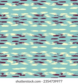 Nahtlose abstrakte Muster im Doodle-Stil mit dem Bild von bunten Strichen. 